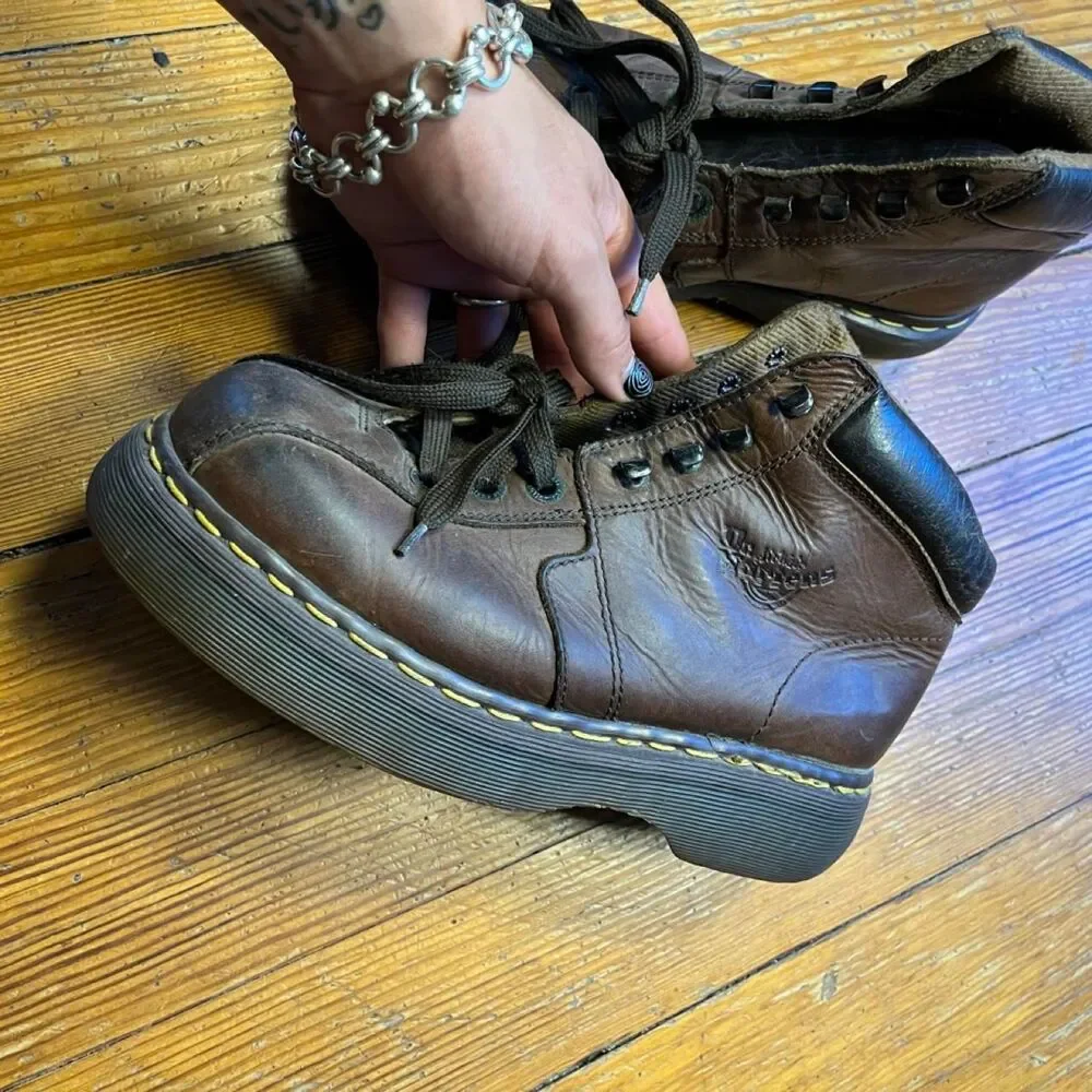 Dr-martens Men's Brown Boots